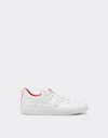 Ferrari Leather Trainers In Optical White
