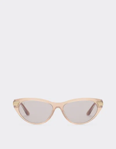 Ferrari Light Brown Pearlacetate Sunglasses With Brown Lenses In Neutral