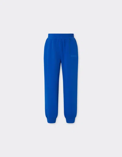 Ferrari Lightweight Fleece Trousers In Blue