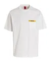 Ferrari Logo-print T-shirt In White