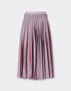 Ferrari Long Skirt In Iridescent Nylon Twill