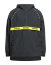 Ferrari Man Jacket Black Size L Nylon In Black