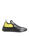 Ferrari Man Sneakers Black Size 11 Leather In Black