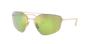 Ferrari Man Sunglass Fh1009t In Green Mirror
