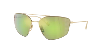 Ferrari Man Sunglass Fh1009t In Green Mirror