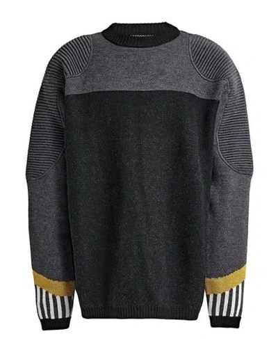 Ferrari Man Sweater Black Size M Wool