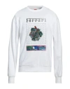 Ferrari Man Sweatshirt White Size Xl Cotton