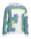 Ferrari Man Sweatshirt White Size M Cotton, Polyamide, Elastane