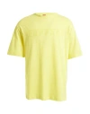 Ferrari Man T-shirt Yellow Size Xxl Cotton In Yellow