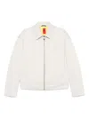 Ferrari Cotton Gabardine Bomber Jacket In Multi