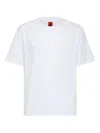 Ferrari Logo Print Lightweight Cotton T-shirt In White