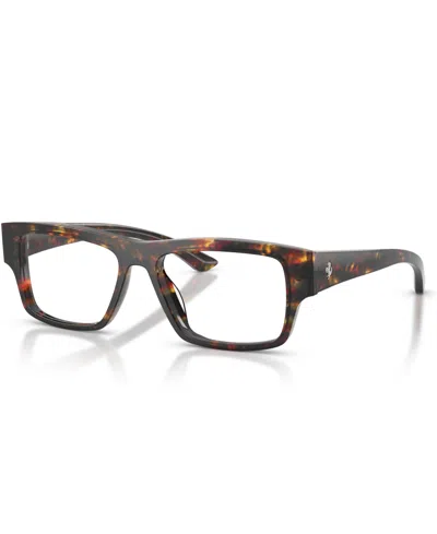 Ferrari Men's Eyeglasses, Fh4014u In Yellow Tortoise
