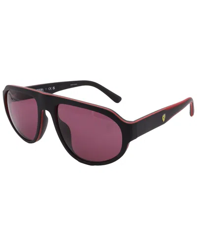 Ferrari Men's Fz6027u 57mm Sunglasses In Blue