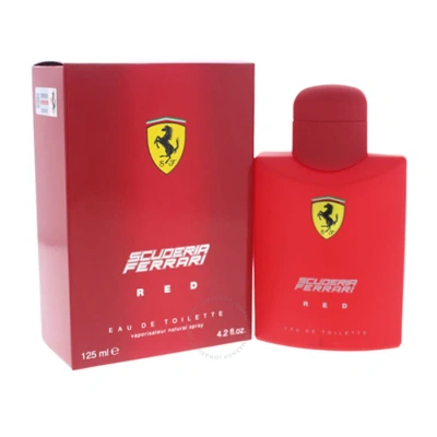 Ferrari Men's Red Edt Spray 4.2 oz Fragrances 843711237279 In Red   /   Red.