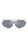 Ferrari Metal Fh1007 Sunglasses In Grey