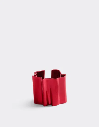 Ferrari Metallic Ring In Red