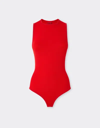 Ferrari Milano Knit Jersey Bodysuit