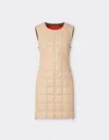 Ferrari Mini Dress In Nappa And Suede