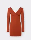Ferrari Mini Dress In Silk Jersey
