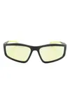 Ferrari Navigator-frame Sunglasses In Yellow