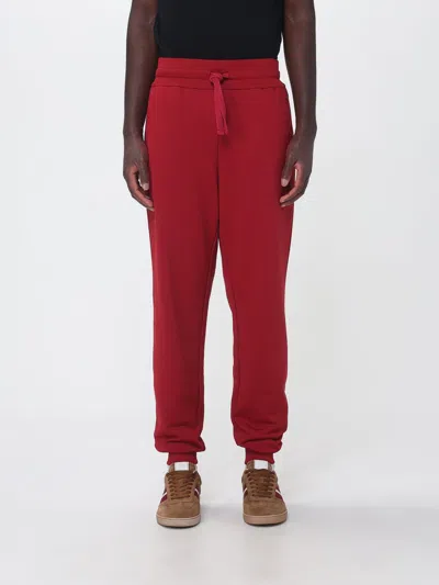 Ferrari Men's Stylish Trousers - Perfect For Ss26 In Burgundy