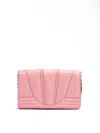 Ferrari Pink Gt Patent Leather Bag With Chain In Pink