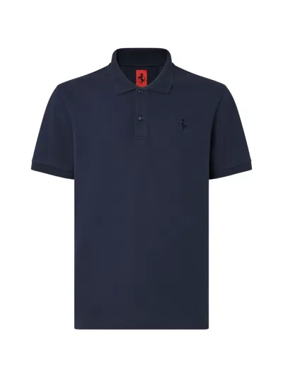 FERRARI FERRARI PIQUE POLO SHIRT