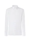 Ferrari Popeline Shirt In White