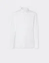 Ferrari Poplin Shirt With Embroidered  Logo