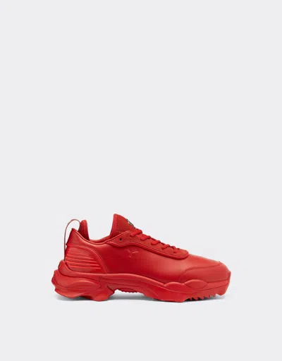 Ferrari Puma For  Nitefox Trainers In Rosso Dino –  Exclusive In Red