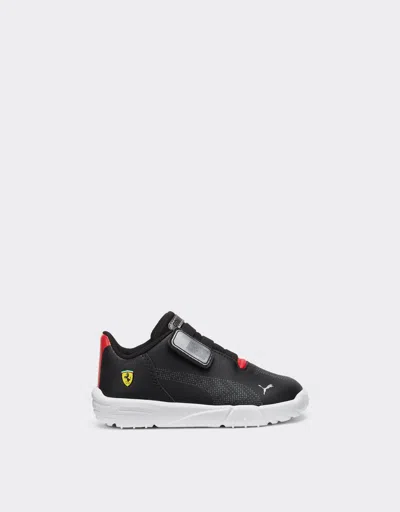 Ferrari Puma For Scuderia  Drift Cat Decima 2.0 First Steps Trainers In Black