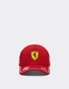 Ferrari Puma For Scuderia  Hp 2025 Hamilton Baseball Cap In Cherry