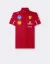 FERRARI FERRARI PUMA FOR SCUDERIA FERRARI HP 2025 TEAM PRO POLO SHIRT