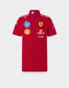 Ferrari Puma For Scuderia  Hp 2025 Team Shirt In Cherry