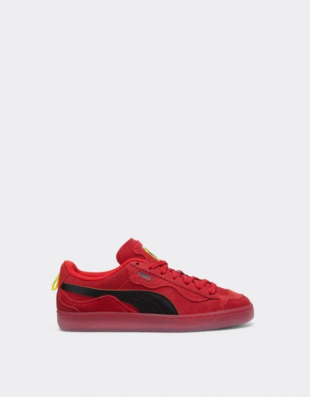 Ferrari Puma For Scuderia Suede Topo Trip Trainers In Racing Red