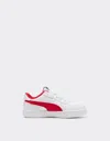 Ferrari Puma Shoes For Scuderia  Caven 2.0 Ac+ Boy And Girl In White
