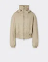 Ferrari Q-cycle® Cotton Twill Bomber Jacket In Gray