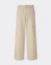 Ferrari Q-cycle® Cotton Twill Cargo Pants In Gray