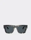Ferrari Ray-ban For Scuderia  Rb2217m In Grey Havana Acetate With Dark Grey Lenses In Ingrid