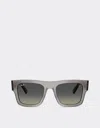 Ferrari Ray-ban For Scuderia  Rb2217m In Transparent Grey Acetate With Gradient Grey Lenses In Ingrid