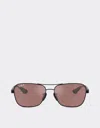 Ferrari Ray-ban For Scuderia  Rb8336m In Black Metal And Dark Carbon Fibre With Polarised Sil In Black