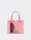 Ferrari Reconditioned By  Gt Mini Tote Bag In Patent Leather With Scoubidou Detail