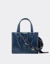 Ferrari Reconditioned By  Gt Mini Tote Bag In Patent Leather With Shelley Scarf