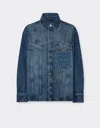 Ferrari Reconditioned By  Leather Overshirt Jacket