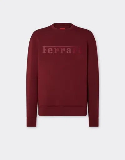 Ferrari Scuba Sweatshirt With  Logo