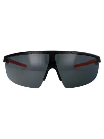 Ferrari Scuderia Black Injected Sunglasses In Multi