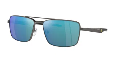 Ferrari Scuderia Fz5001 Polarized 109/9r Men's Sunglasses Gunmetal Size 60
