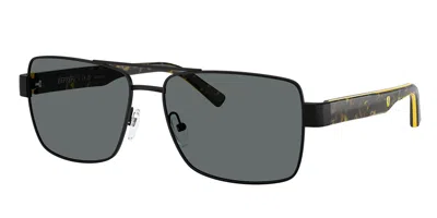 Ferrari Scuderia Fz5005 Polarized 101/81 Men's Sunglasses Black Size 59 In Multi