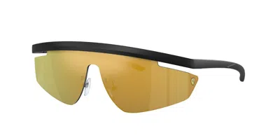 Ferrari Scuderia Fz6001 504/7p Men's Sunglasses Black Size 140 In Multi