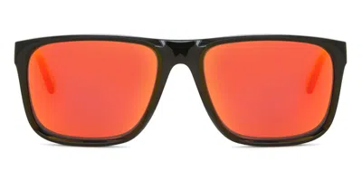 Ferrari Scuderia Fz6002u 501/6q Men's Sunglasses Black Size 59